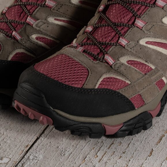 Merrell Women's Moab 2 Mid Wp Boulder Blush Boulder/Blush Size 12 M - Picture 11 of 15